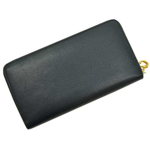 Celine Leather Long Wallet Black - Picture 6 of 6